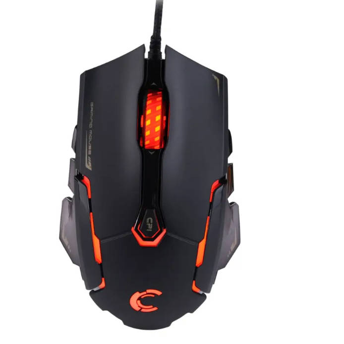 Private Label Wired Gaming Mouse with 6 Gaming Buttons