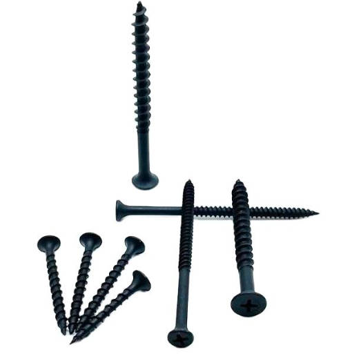 Black Phosphated Carbon Steel Self Tapping Drywall Screws 20mm 100mm Gypsum Board Nails Fastener 2